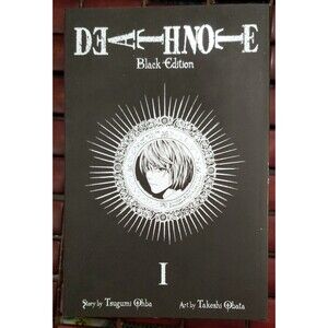 2010 Death Note Black Edition #1 Vol. 1 & 2 Tsugumi Ohba & Takashi Obata Viz TPB